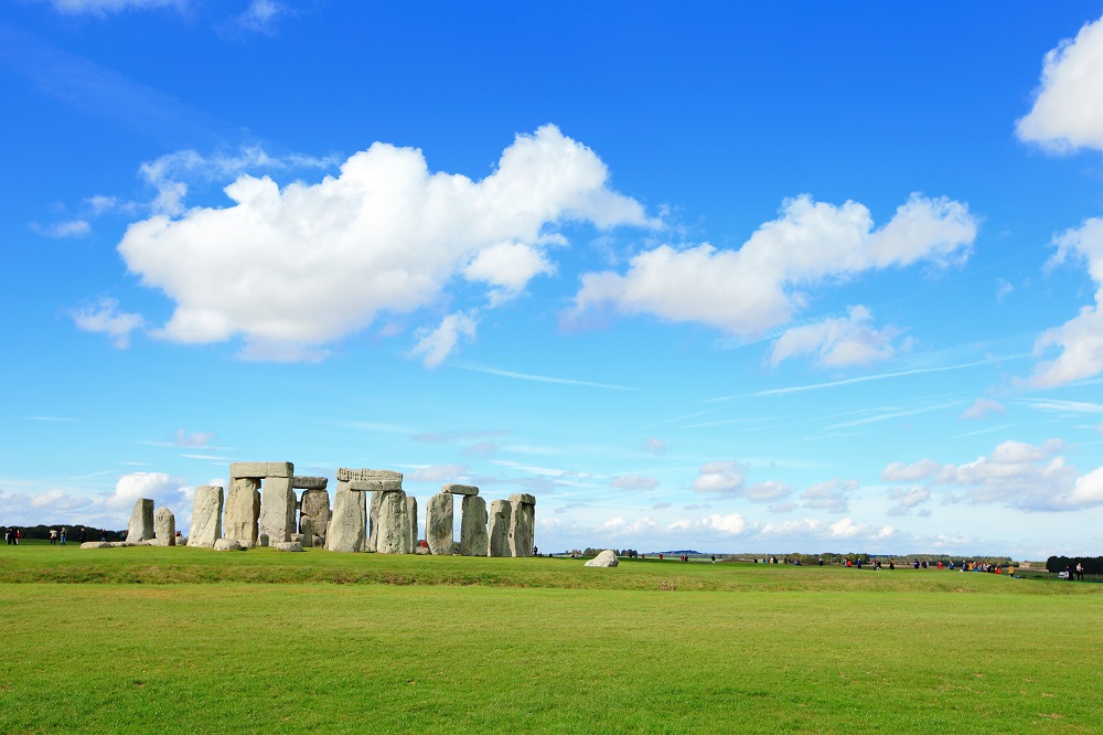 Stonehenge an ancient prehistoric stone monument near Salisbury